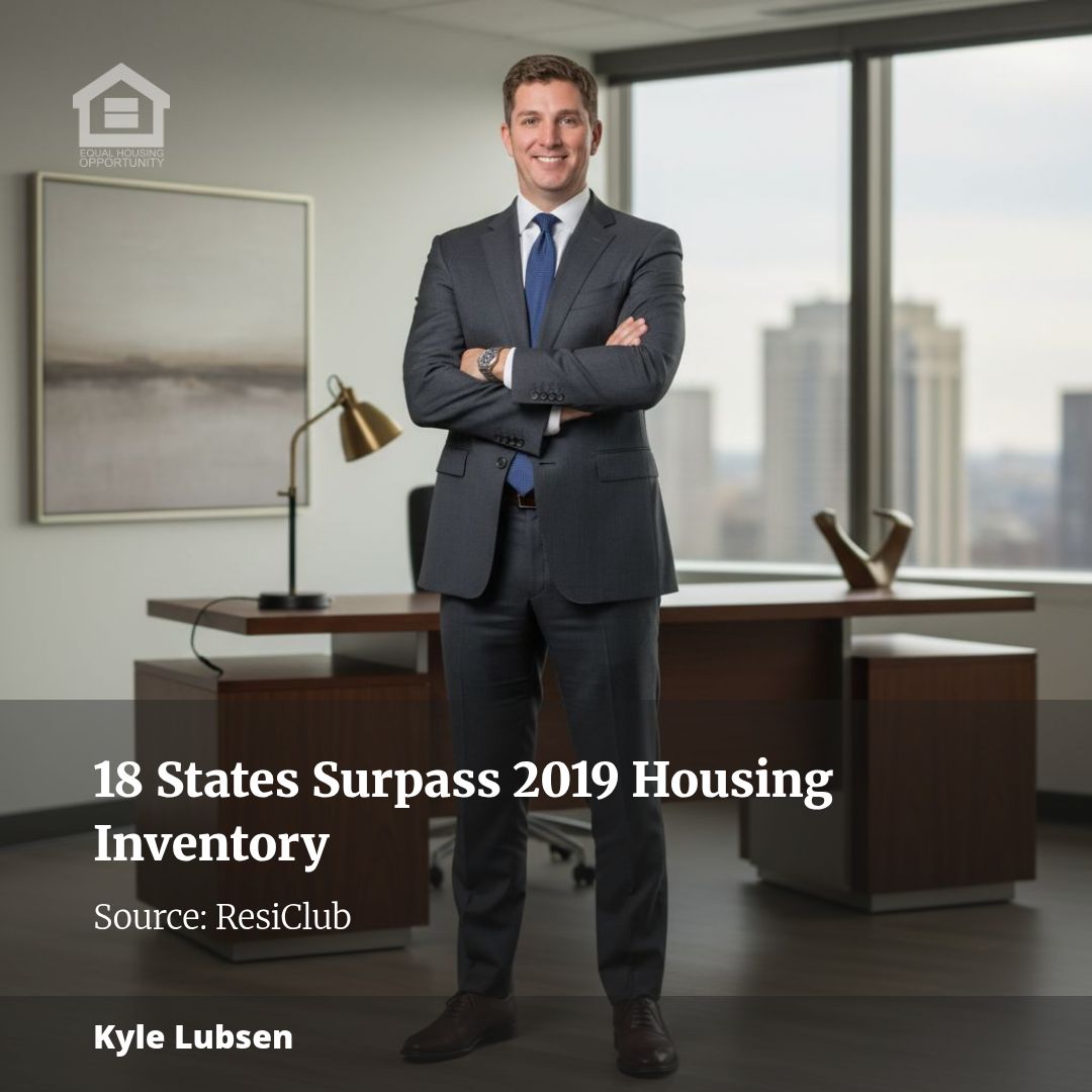 The 18 states back above pre-pandemic 2019 housing inventory levels